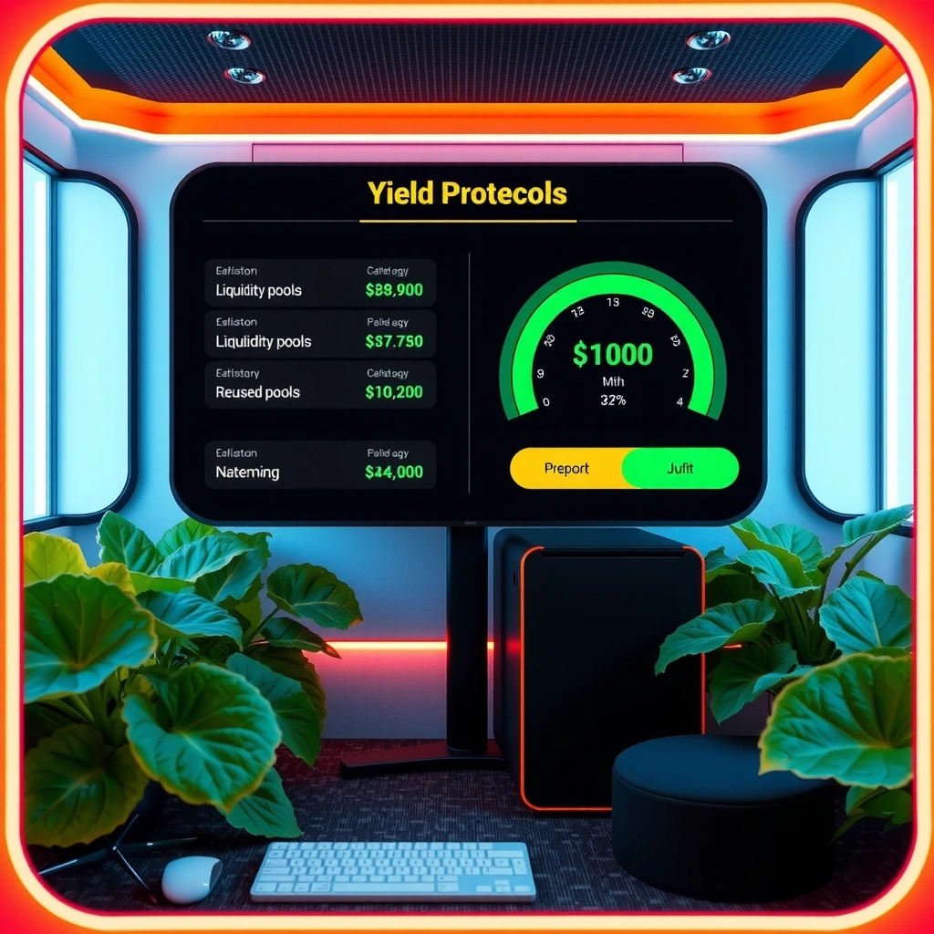 DeFi Yield Farming Simulator